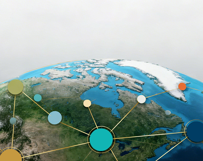 Ecological Collaboration to Build a Global Market Structure