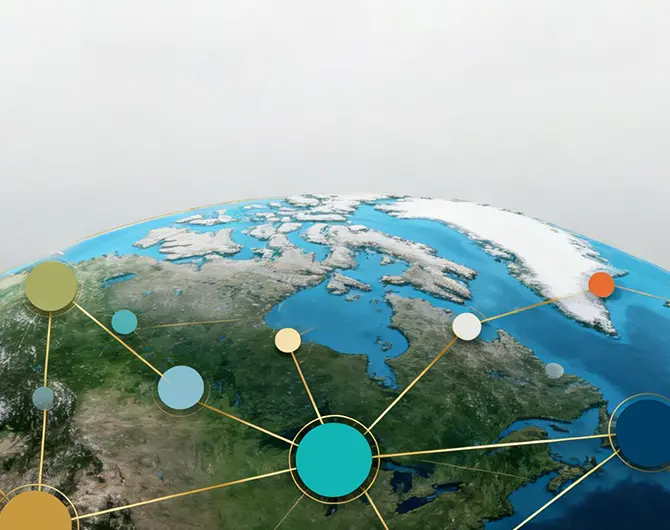 Ecological Collaboration to Build a Global Market Structure